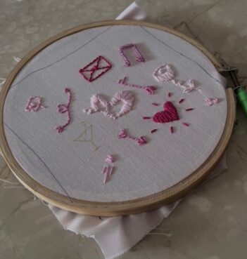 Hand embroidery Hand embroidery