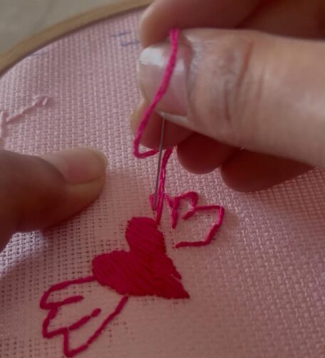 Hand embroidery Hand embroidery