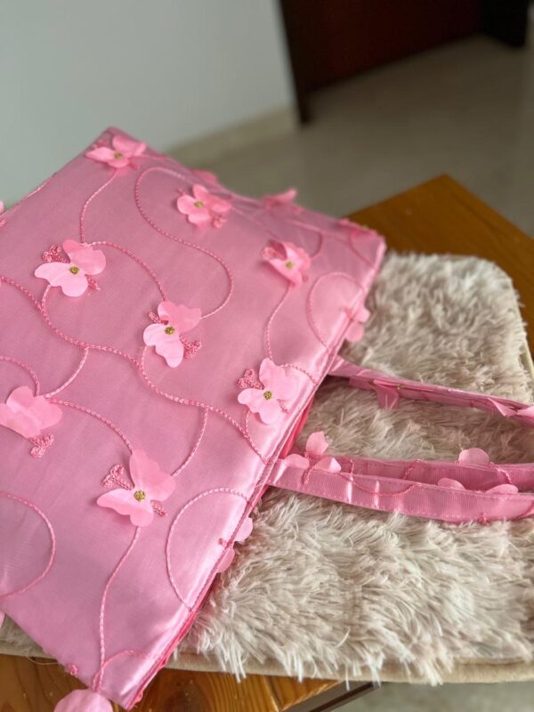 Pink Butterfly Tote - Image 6