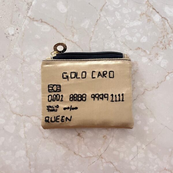 Gold Credit Card Holder