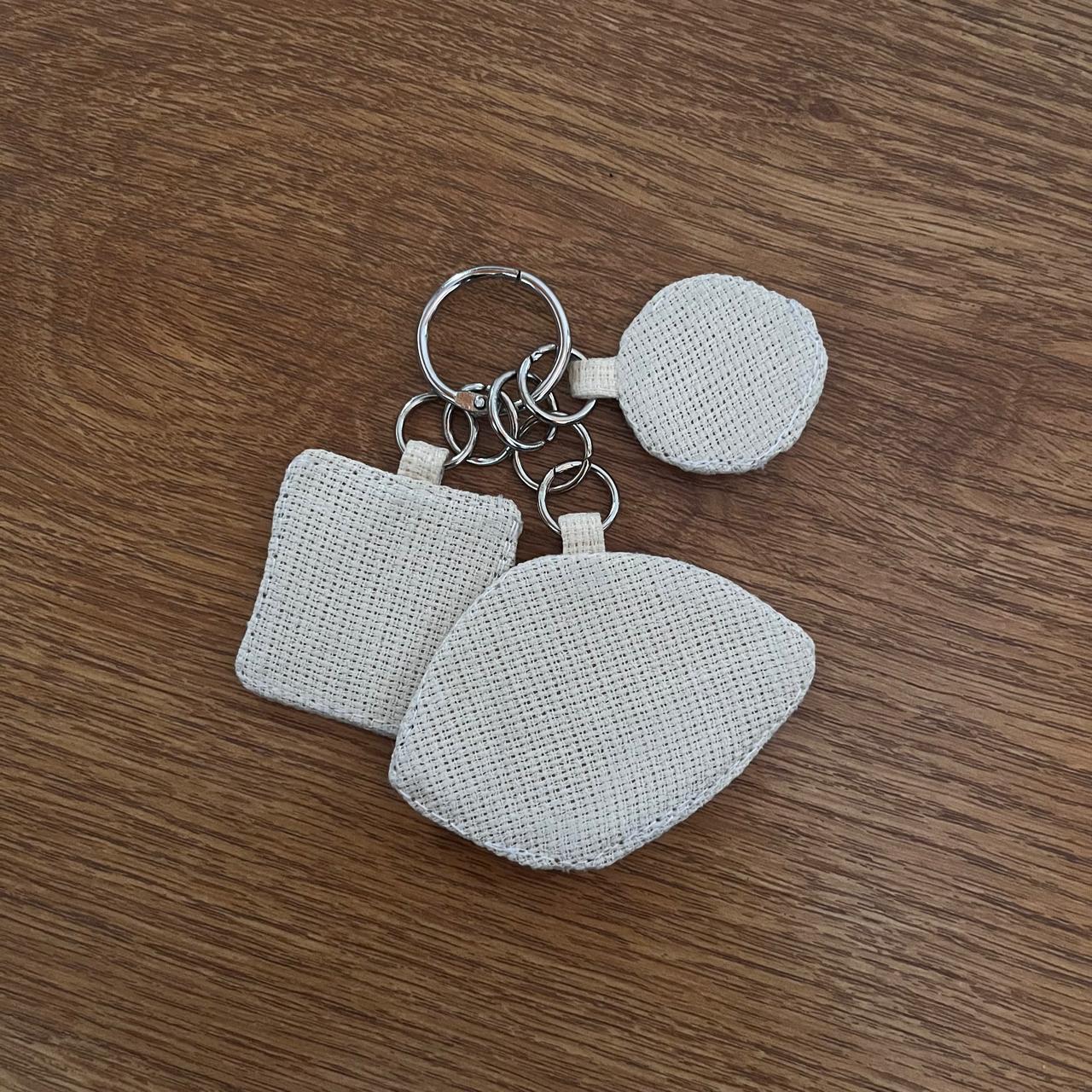 Evil Eye Keychain Charm with Hamsa Hand & Pyra Eyes