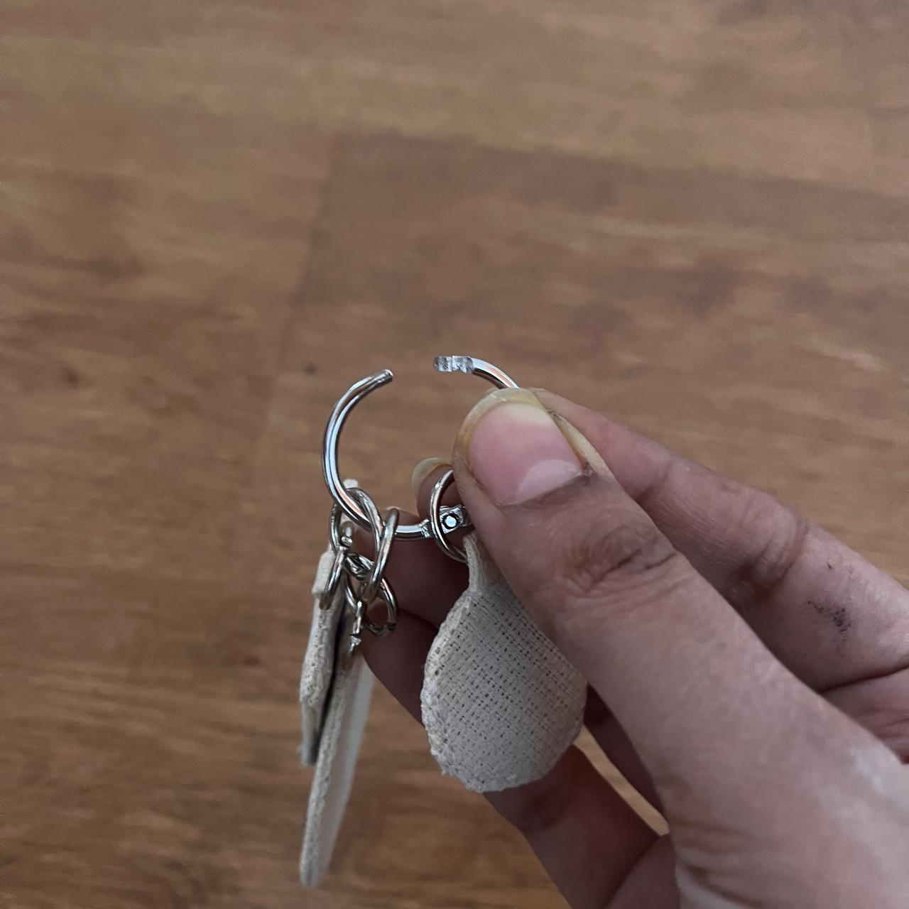 Evil Eye Keychain Charm with Hamsa Hand & Pyra Eyes