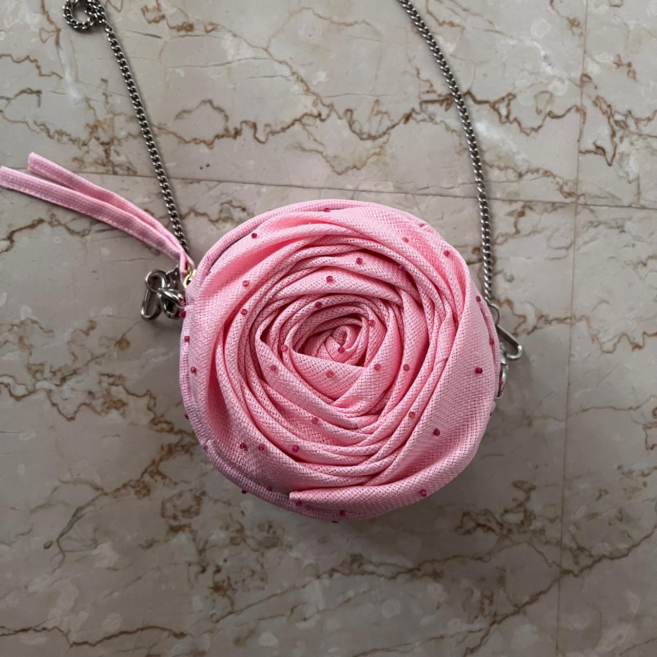 Beaded Rose Bag