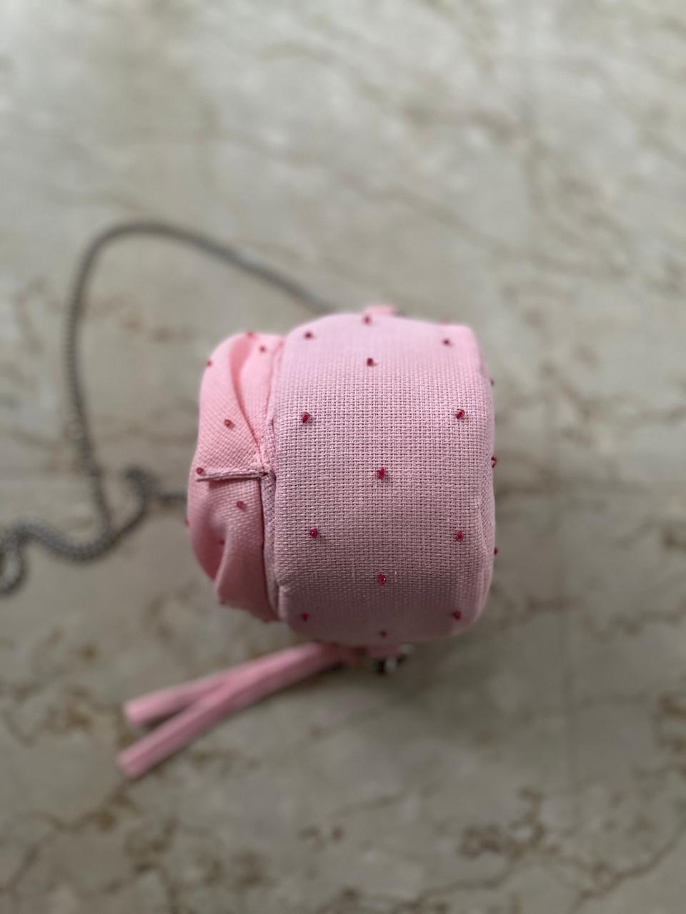 Beaded Rose mini Bag