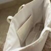 Handbag White Shimmer Tote
