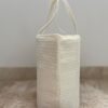 Handbag White Shimmer Tote