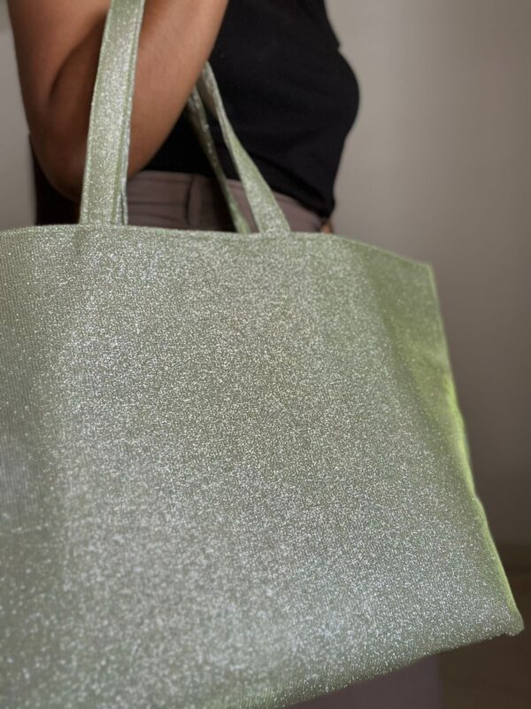 Green Shimmer Tote