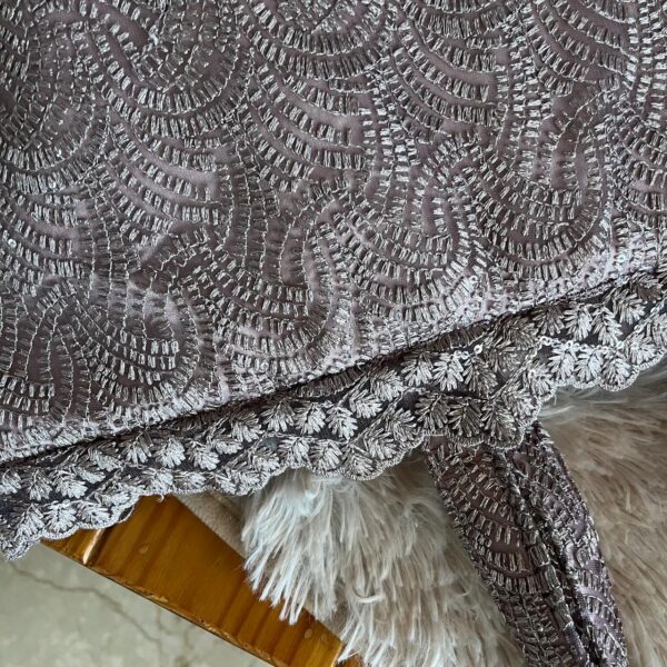 Lace Shimmer Tote