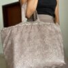 Lace Shimmer Tote