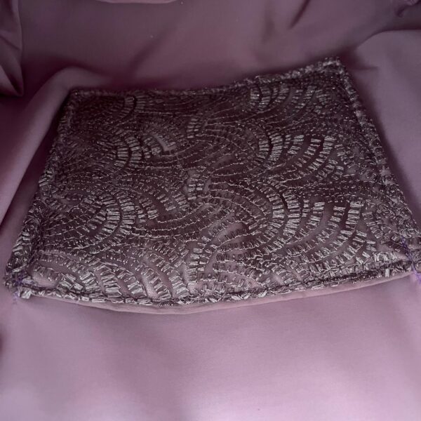 Lace Shimmer Tote