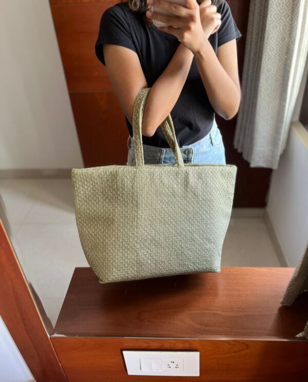 Handbag Green Gleam Tote