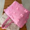 Handbag Pink Butterfly Tote