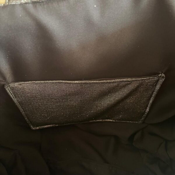 Black Shimmer Tote