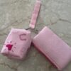 Hand Embroidered Jute Wristlet – “Happy Crush”