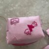 Hand Embroidered Jute Wristlet – “Happy Crush”