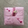 Makeup Pouch Hand Embroidered Make-Up Pouch – “Happy Crush”