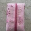 Makeup Pouch Hand Embroidered Make-Up Pouch – “Happy Crush”