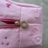 Makeup Pouch Hand Embroidered Make-Up Pouch – “Happy Crush”