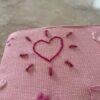 Hand Embroidered Jute Basket