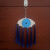 Wall hanging Evil Eye Wall Hanging with Blue Silk Tassel