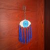 Wall hanging Evil Eye Wall Hanging with Blue Silk Tassel