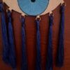 Wall hanging Evil Eye Wall Hanging with Blue Silk Tassel