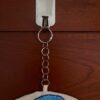 Wall hanging Evil Eye Wall Hanging with Blue Silk Tassel