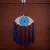 Wall hanging Evil Eye Wall Hanging with Blue Silk Tassel