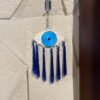 Wall hanging Evil Eye Wall Hanging with Blue Silk Tassel