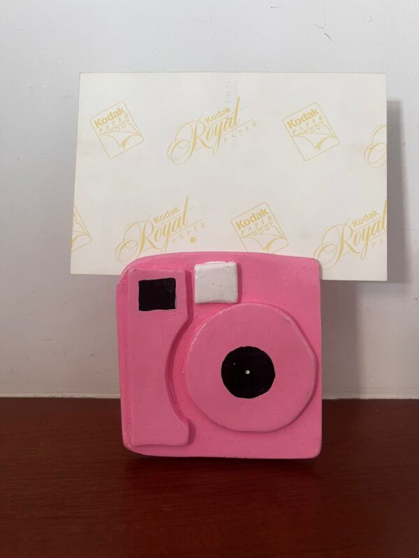 Photo stand Pink Camera Photo Holder