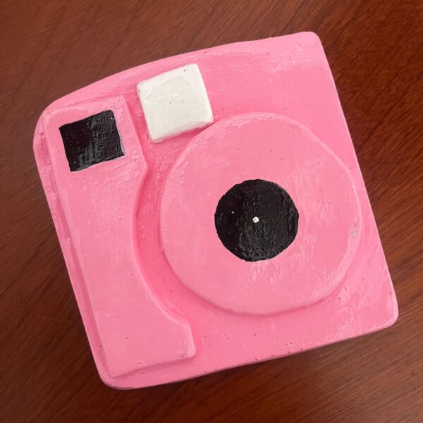 Photo stand Pink Camera Photo Holder