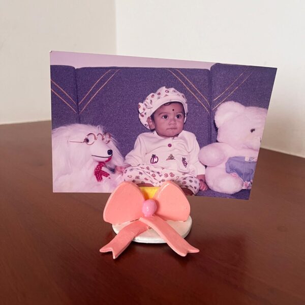 Photo stand Bow-Shaped Photo Holder