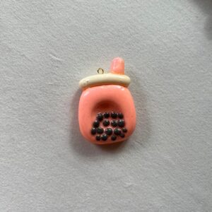 Boba Tea worry stone