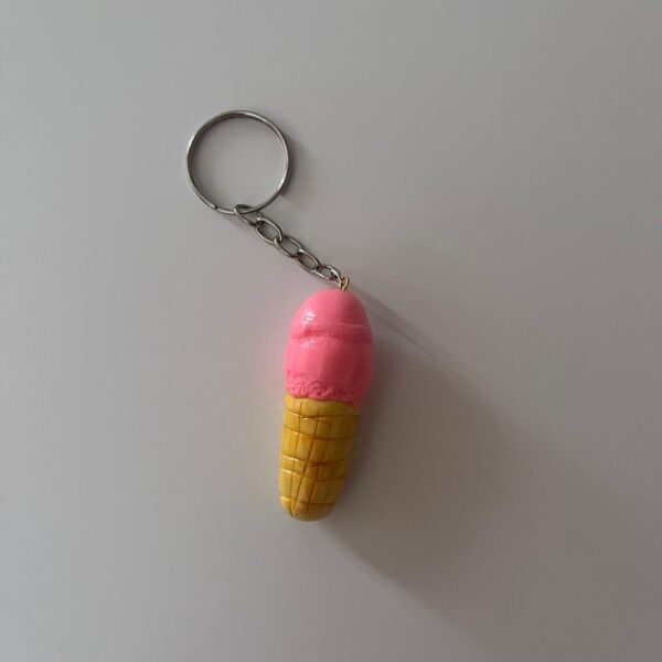Ice Cream Keychain